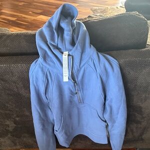 Lululemon Athletica Periwinkle Half-Zip Hoodie